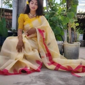 মনিপুরী হ্যান্ডলোম শাড়ী 1