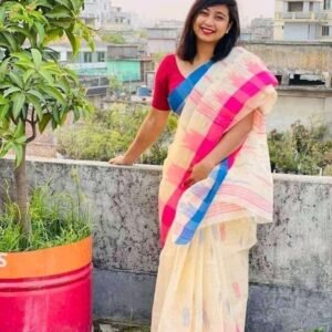 মনিপুরী হ্যান্ডলোম শাড়ী 4